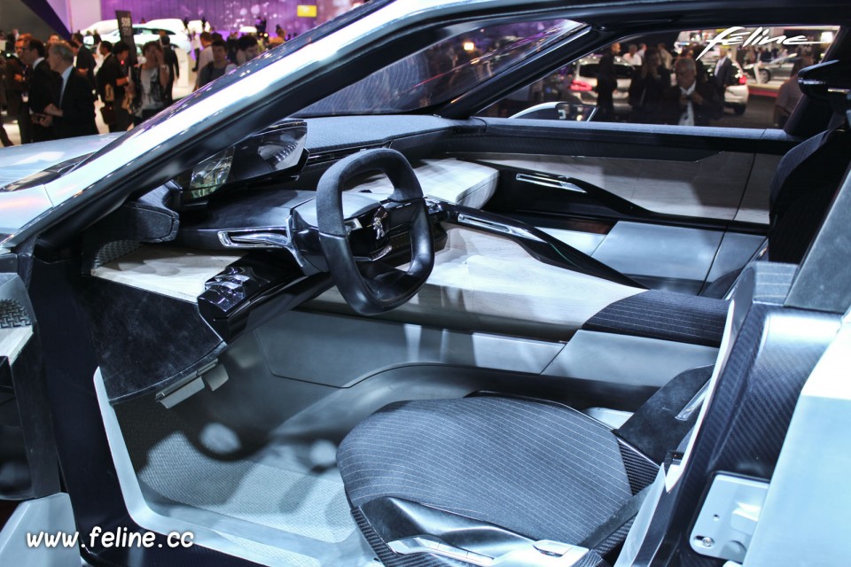 Photo intérieur Peugeot Exalt Concept (2014) - Salon de Paris 2