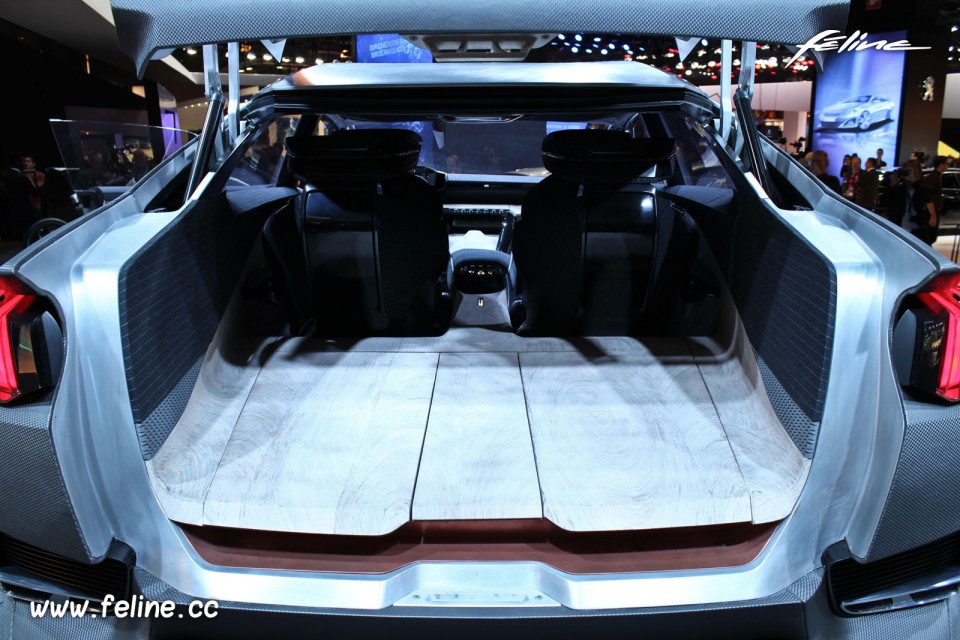 Photo coffre Peugeot Exalt Concept (2014) - Salon de Paris 2014