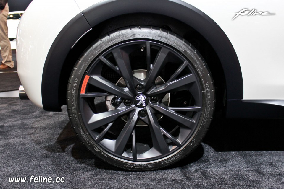 Photo jante Lithium 18 Peugeot 208 GTi 30th - Salon de Paris 201