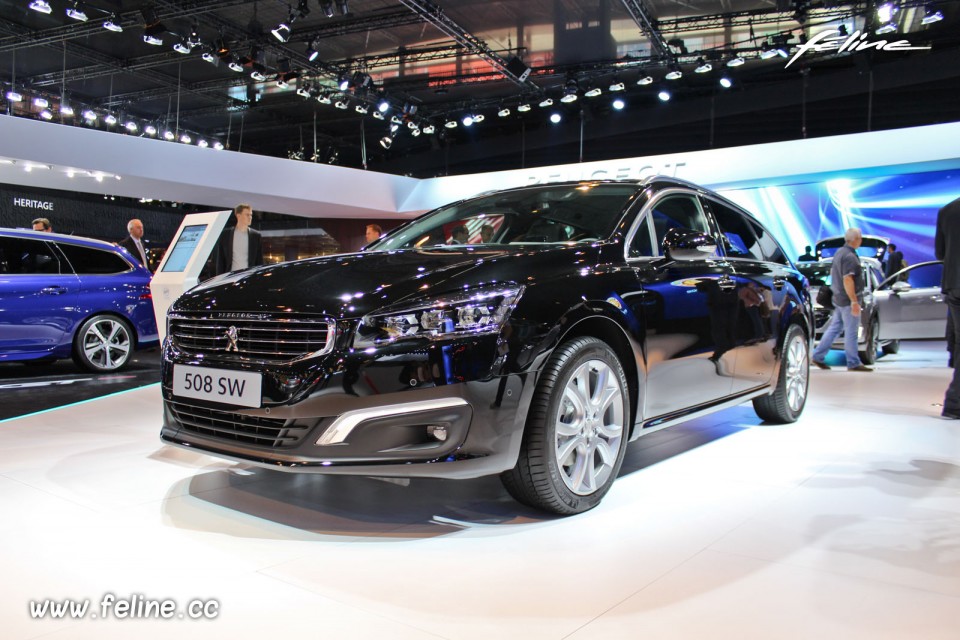 Photo Peugeot 508 SW restylée - Salon de Paris 2014