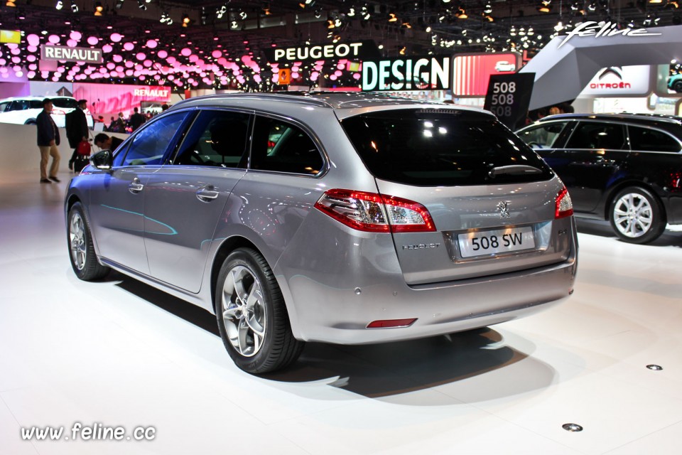 Photo Peugeot 508 SW restylée - Salon de Paris 2014