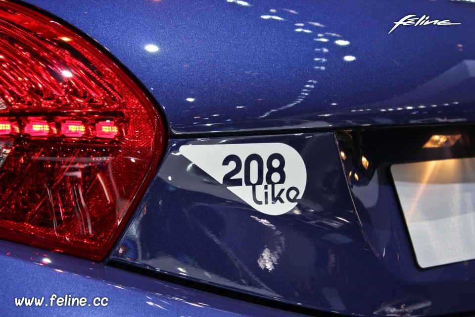 Photo Peugeot 208 Like - Salon de Paris 2014