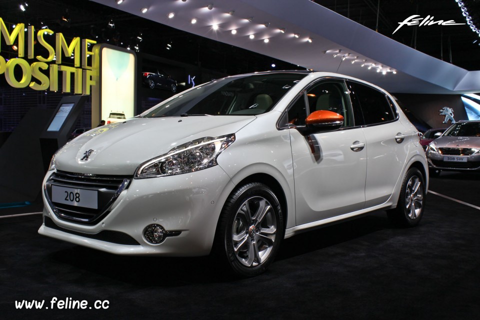 Photo Peugeot 208 Roland Garros - Salon de Paris 2014