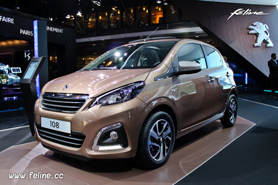 Photo Peugeot 108 Allure Top Aïkinite - Salon de Paris 2014