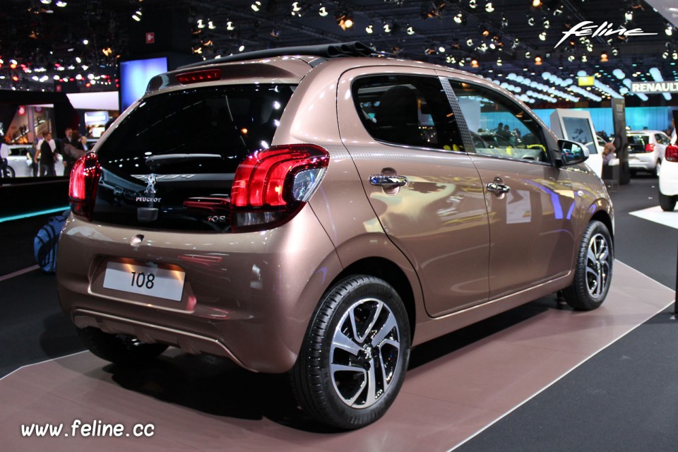 Photo Peugeot 108 Allure Top Aïkinite - Salon de Paris 2014