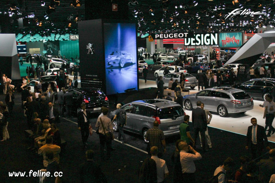 Photo stand Peugeot - Salon de Paris 2014