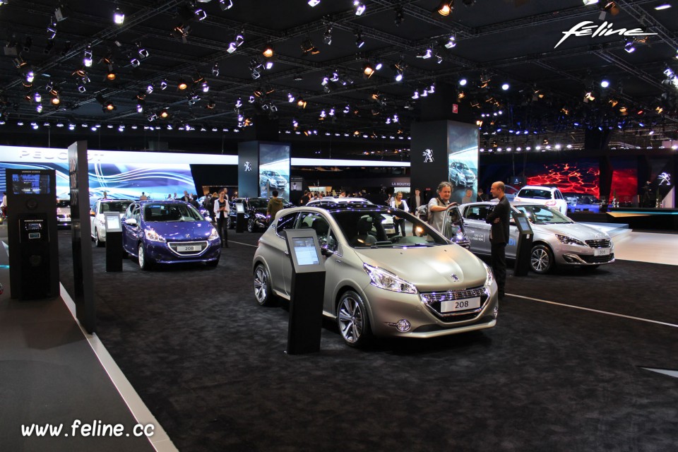 Photo stand Peugeot - Salon de Paris 2014