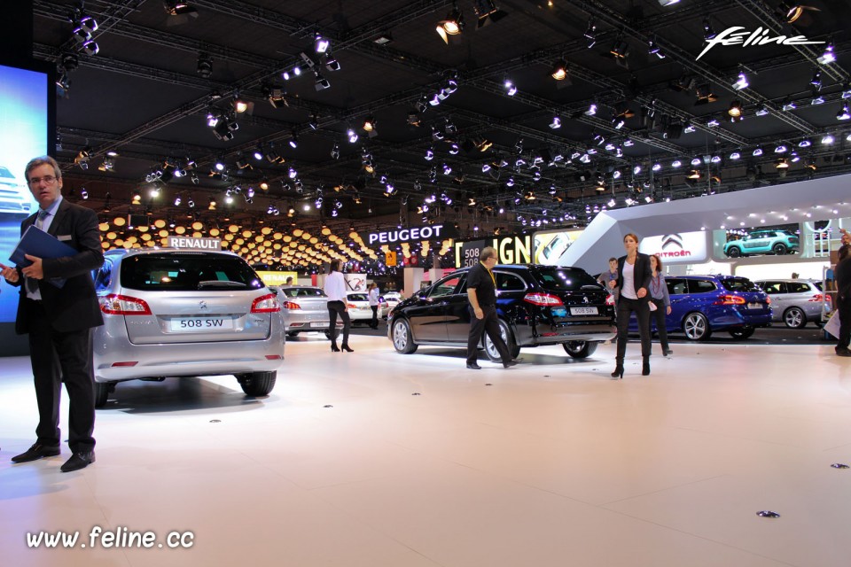 Photo stand Peugeot - Salon de Paris 2014