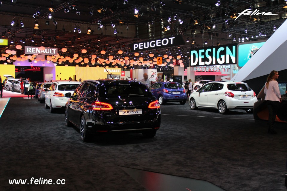 Photo stand Peugeot - Salon de Paris 2014