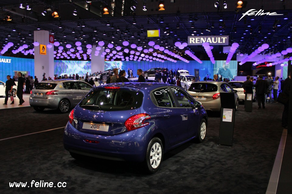 Photo stand Peugeot - Salon de Paris 2014