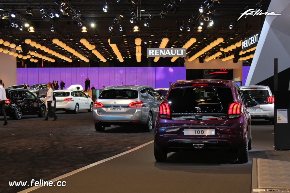 Photo stand Peugeot - Salon de Paris 2014