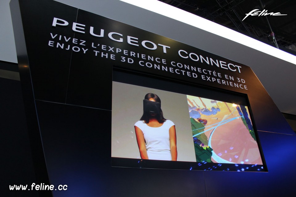 Photo animation Peugeot Connect - Salon de Paris 2014