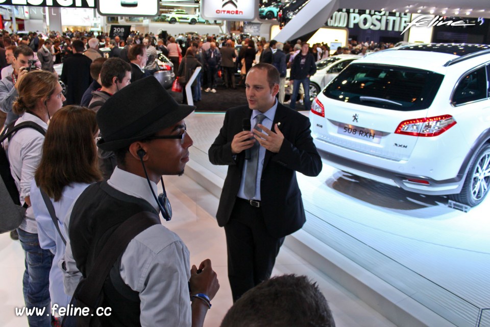 Photo Peugeot Fan Days au Mondial de Paris 2014