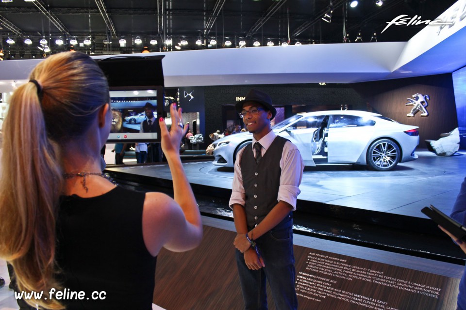 Photo Peugeot Fan Days au Mondial de Paris 2014