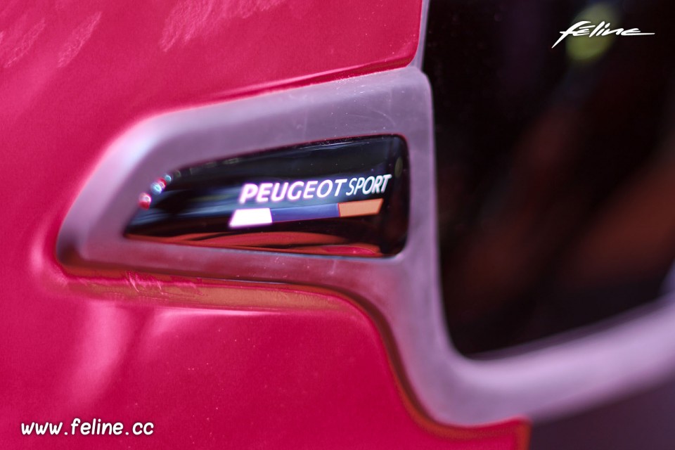 Photo sigle custode Peugeot 208 GTi by Peugeot Sport - Salon de