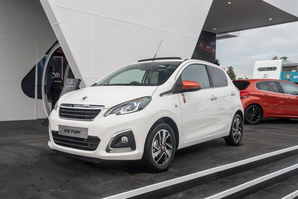 Photo Peugeot 108 Top Roland Garros - Goodwood Festival of Speed