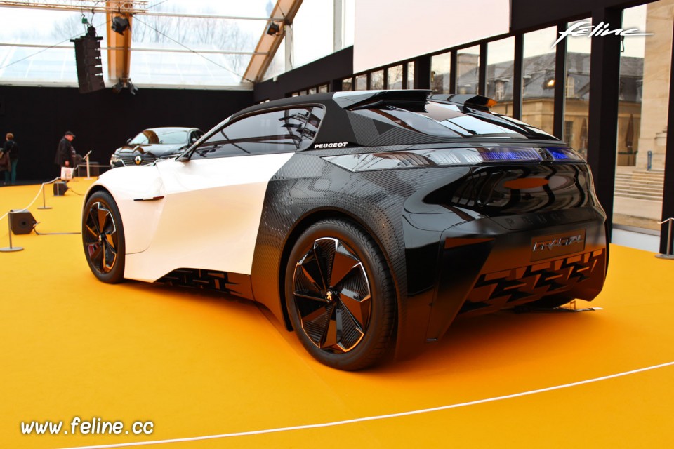 Photo 3/4 arrière Peugeot Fractal (2015) - Expo Concept Cars 20