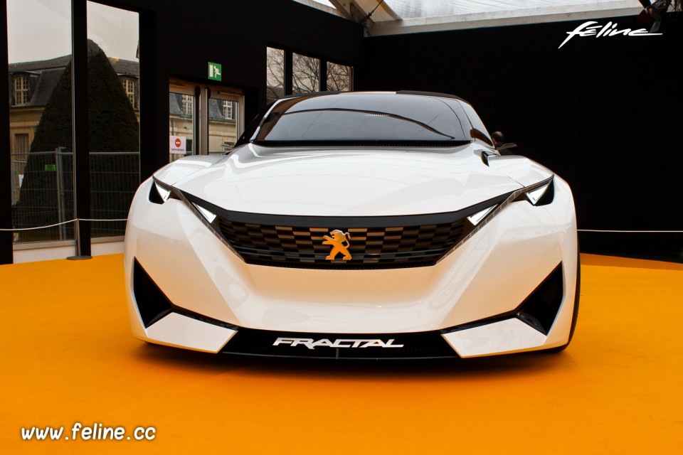 Photo face avant Peugeot Fractal (2015) - Expo Concept Cars 2016