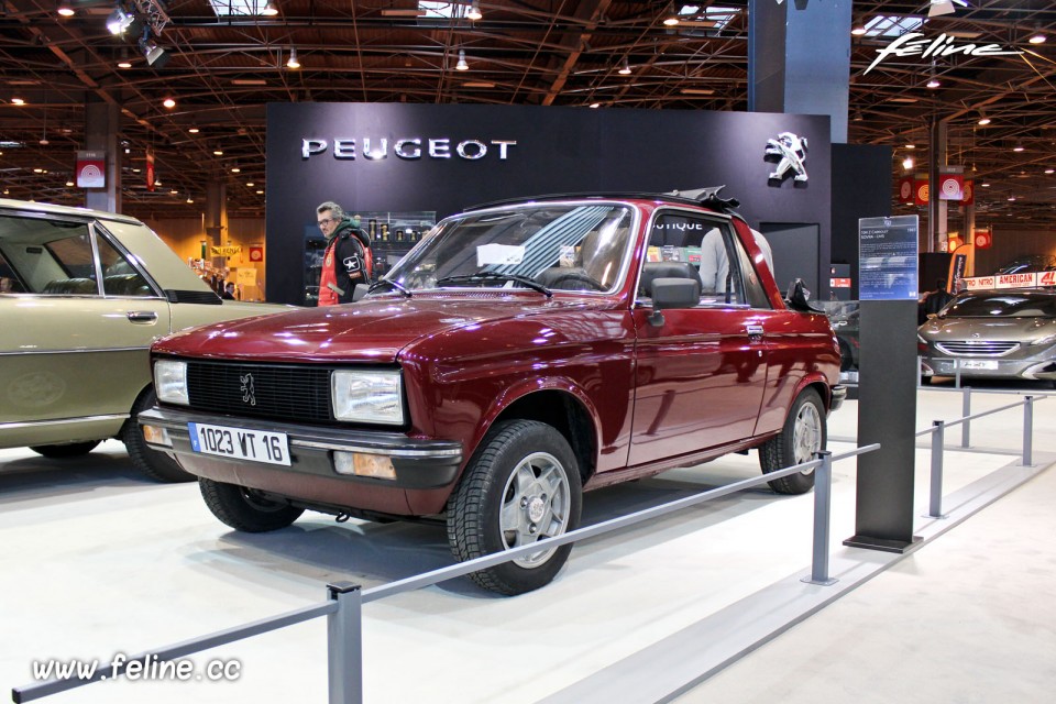 Photo Peugeot 104 Z Cabriolet Sovra LM5 (1983)- Salon Rétromobi