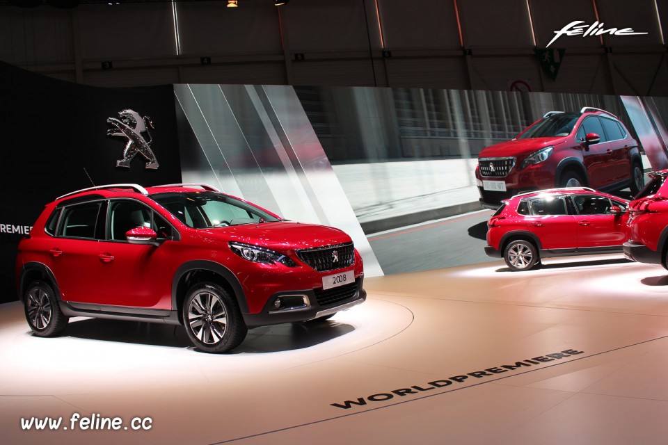 Photo Peugeot 2008 restylée - Salon de Genève 2016