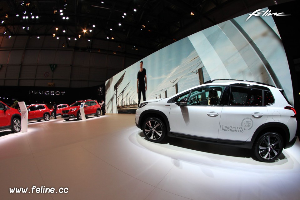 Photo Peugeot 2008 restylée - Salon de Genève 2016