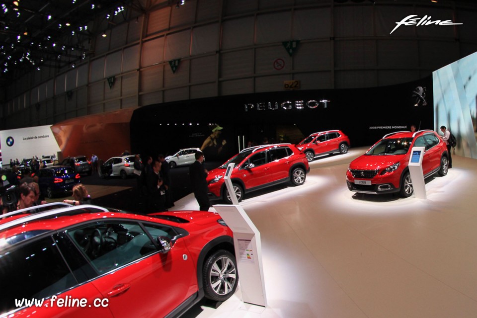 Photo Peugeot 2008 restylée - Salon de Genève 2016