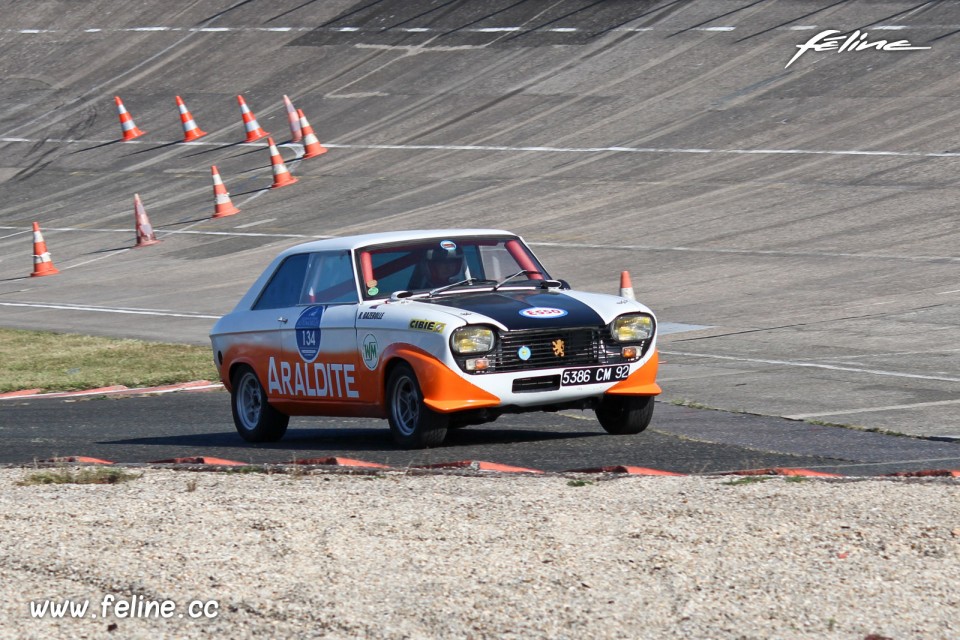 Photo Peugeot 204 WM - Les Grandes Heures Automobiles 2016