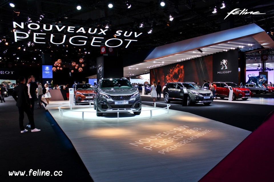 Photo stand Peugeot - Salon de Paris 2016