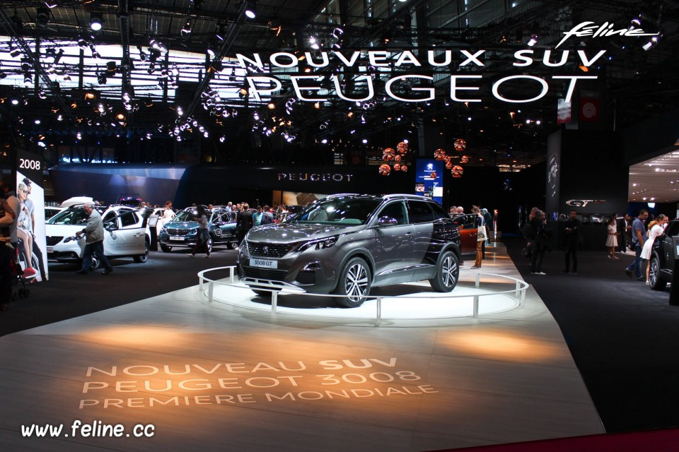 Photo stand Peugeot - Salon de Paris 2016