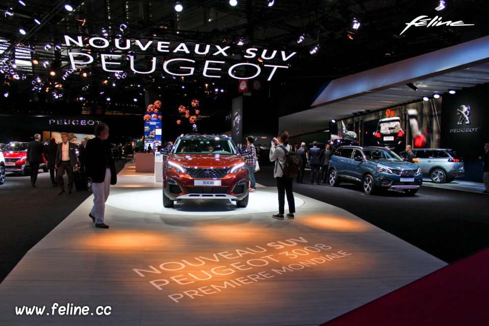 Photo stand Peugeot - Salon de Paris 2016