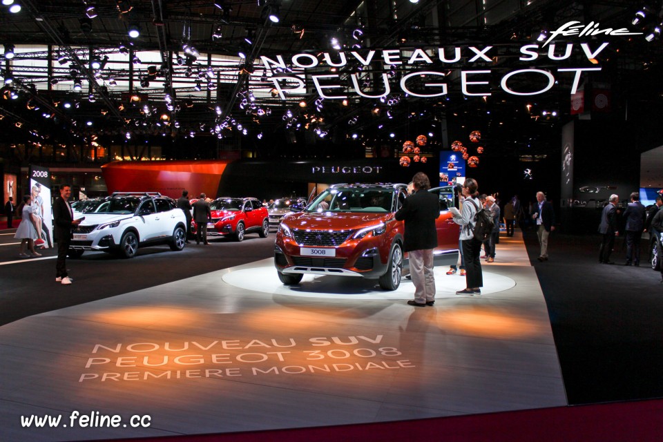 Photo stand Peugeot - Salon de Paris 2016