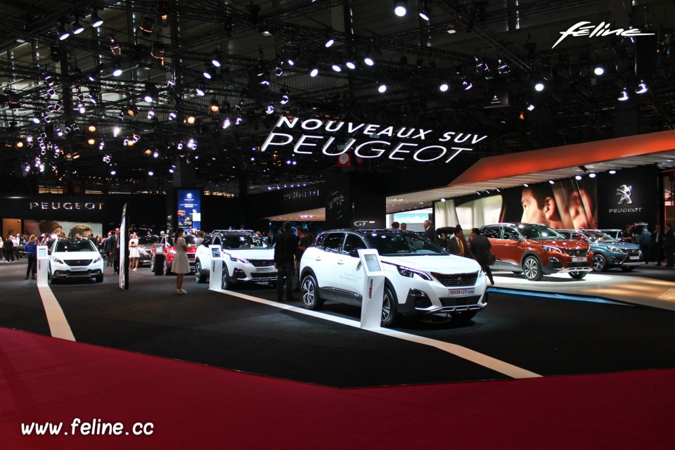 Photo stand Peugeot - Salon de Paris 2016