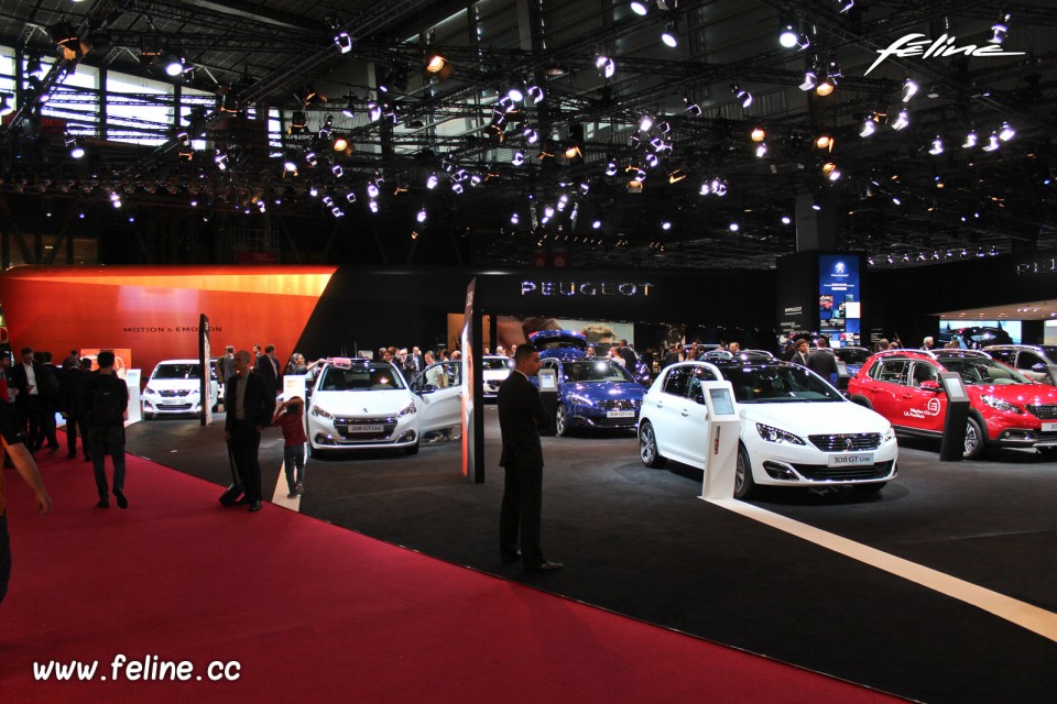 Photo stand Peugeot - Salon de Paris 2016