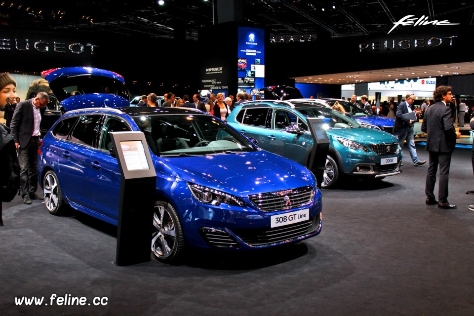 Photo Peugeot 308 SW GT - Salon de Paris 2016