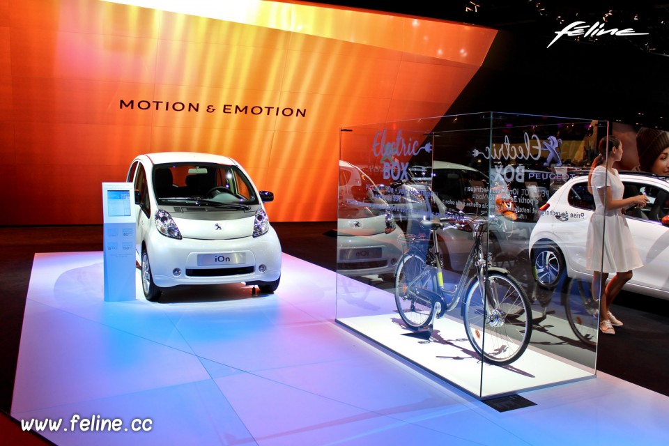 Photo Peugeot iOn - Salon de Paris 2016