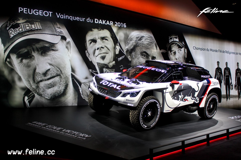 Photo Peugeot 3008 DKR - Salon de Paris 2016