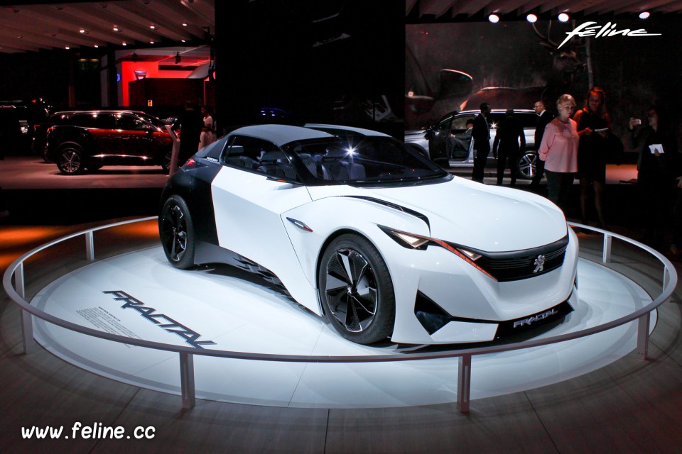 Photo Peugeot Fractal - Salon de Paris 2016