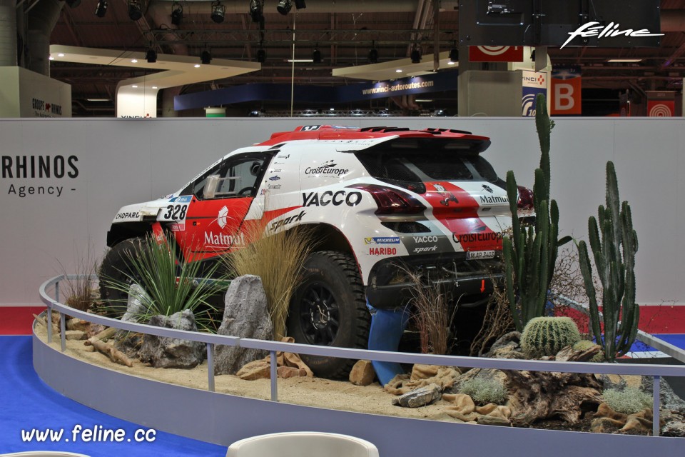 Photo Peugeot 2008 DKR15+ Romain Dumas - Salon de Paris 2016