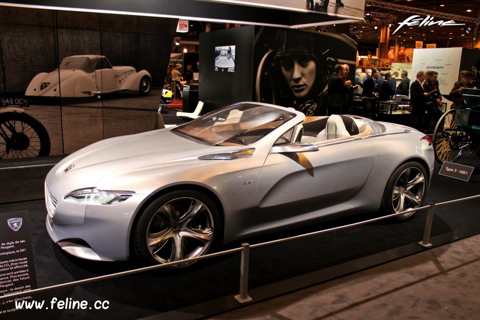 Photo profil Peugeot SR1 Concept (2010) - Salon Rétromobile 201