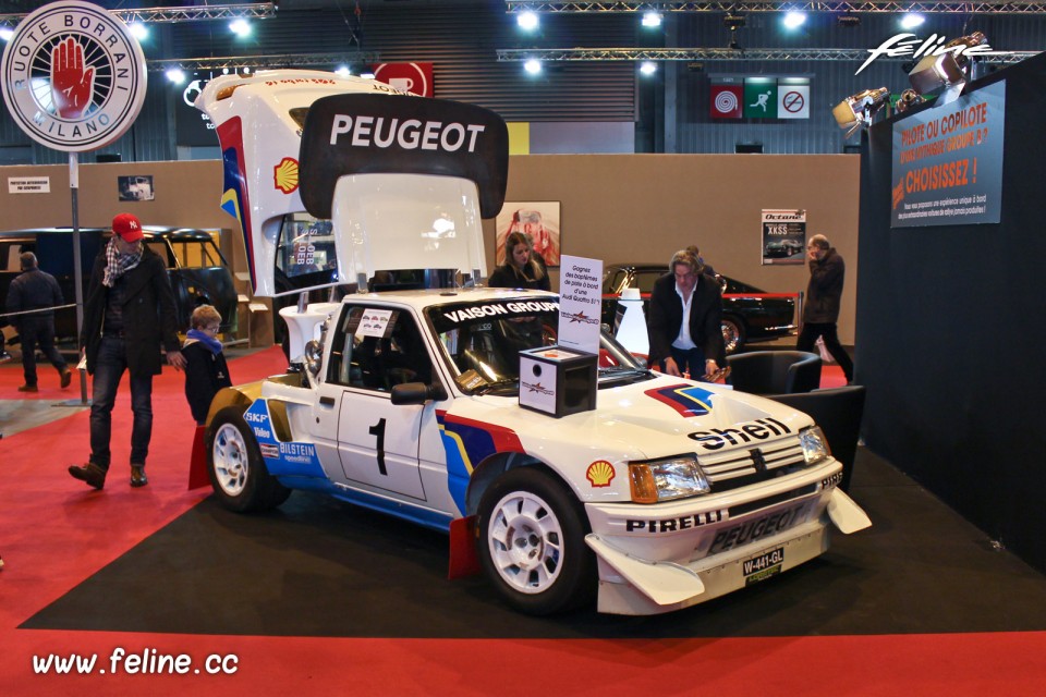 Photo Peugeot 205 T16 - Salon Rétromobile 2017