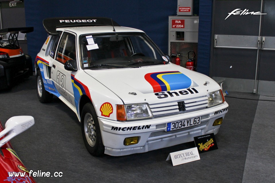 Photo Peugeot 205 Turbo 16 Série 200 (1985) - Salon Rétromobil