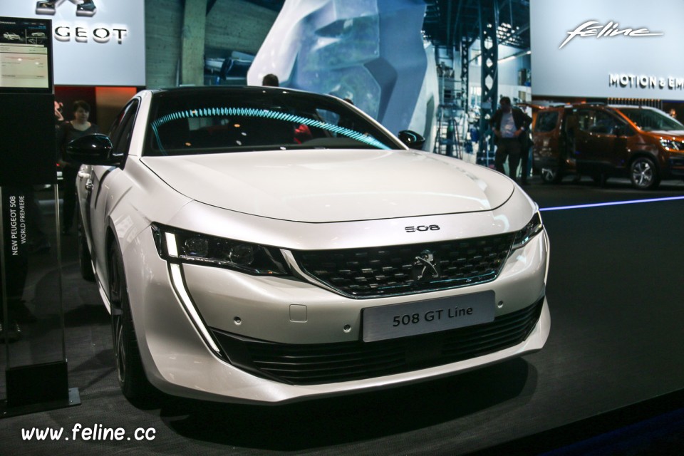 Photo Peugeot 508 GT Line - Salon de Genève 2018