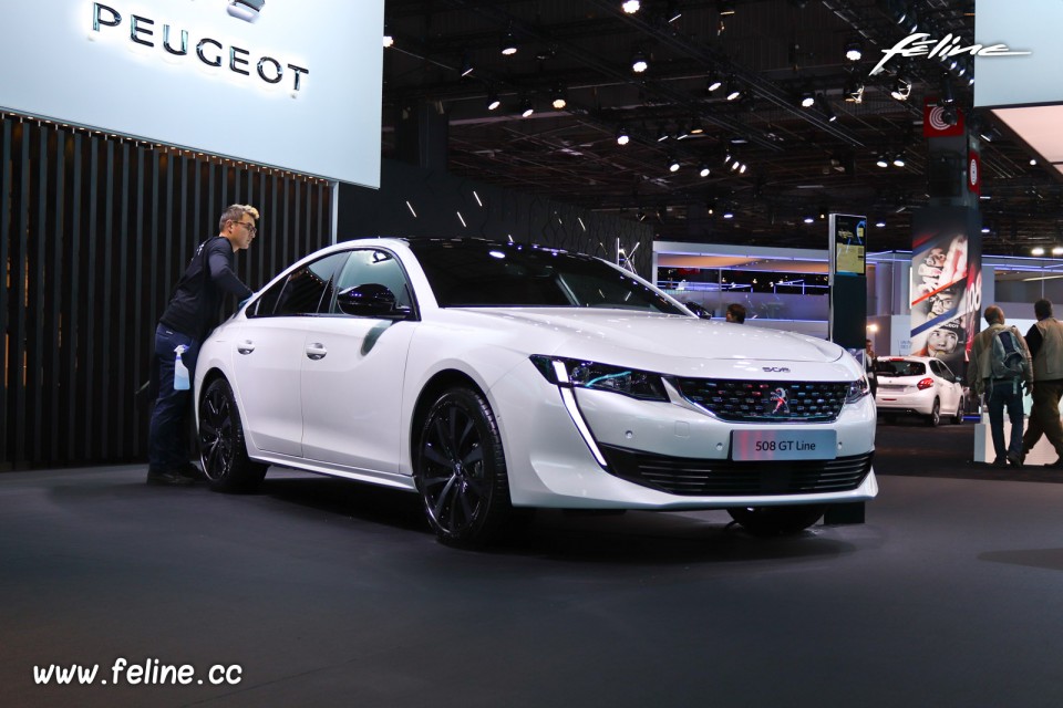 Photo Peugeot 508 GT Line - Salon de Paris 2018