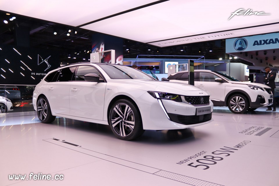 Photo Peugeot 508 SW HYbrid - Salon de Paris 2018