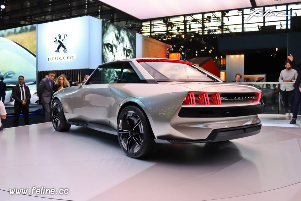 Photo Peugeot e-Legend Concept - Salon de Paris 2018