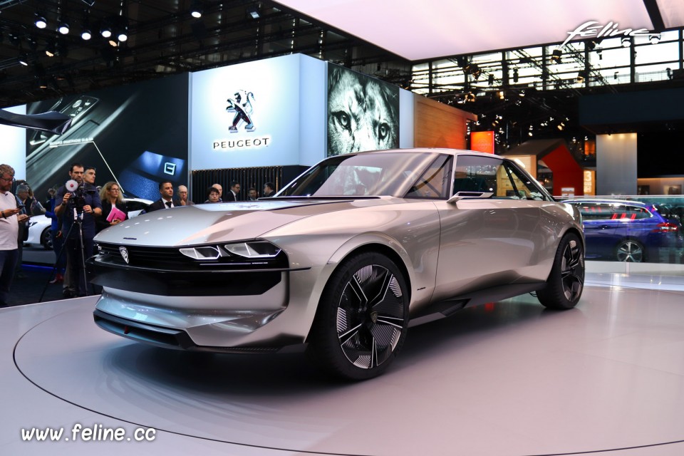 Photo Peugeot e-Legend Concept - Salon de Paris 2018