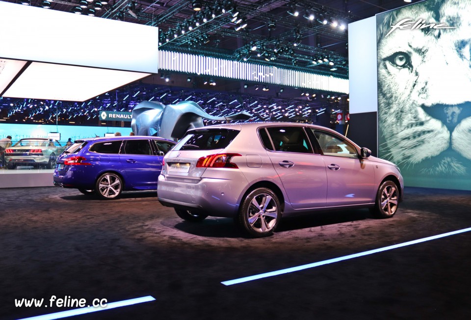 Photo Peugeot 308 Tech Edition Gris Artense - Salon de Paris 201