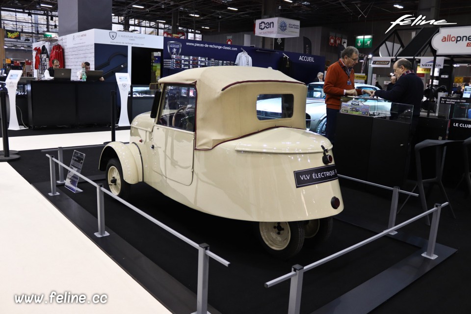 Photo Peugeot VLV Electrique (1941) - Salon Rétromobile 2019