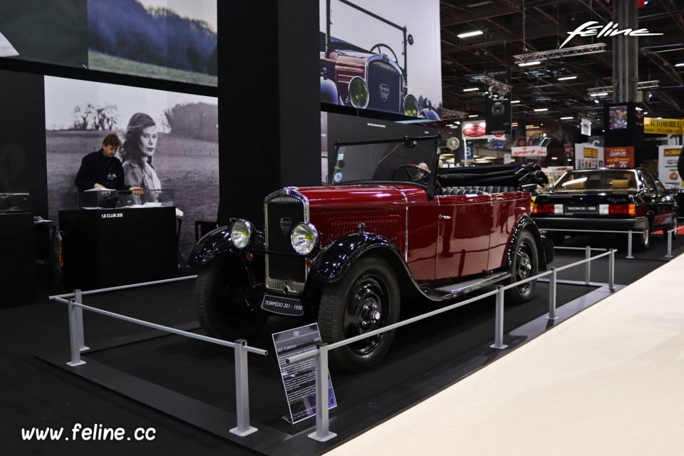 Photo Peugeot 201 Torpédo (1930) - Salon Rétromobile 2019