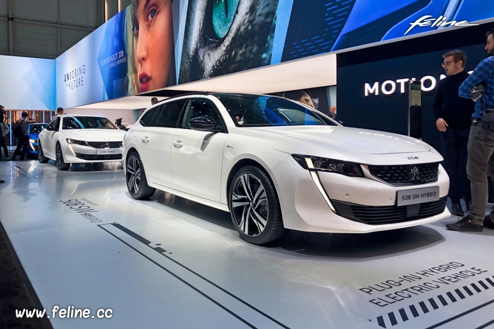 Photo Peugeot 508 SW Plugin HYbrid - Salon de Genève 2019